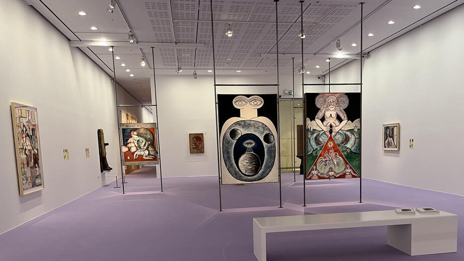 Monica Sjöö-utställningen på Moderna Museet visas fram till 15 oktober.