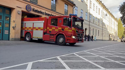 Att arbeta som brandman