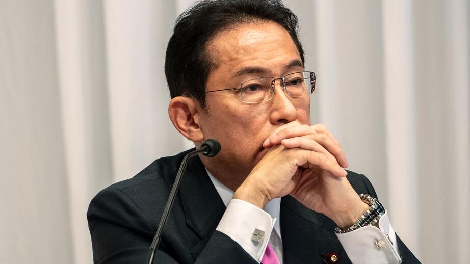 Japans premiärminister Fumio Kishida.