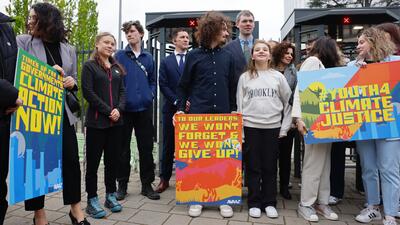 Europe Climate Lawsuits. Foto: AP Photo/Jean-Francois Badias
