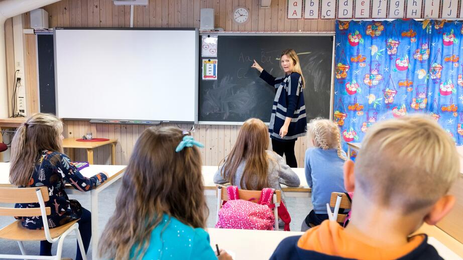 SKOLBARN. Foto: Kallestad, Gorm/TT