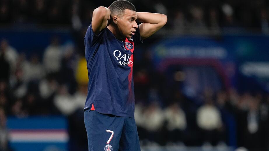 PSGs superstjärna Kylian Mbappe under en ligamatch mot Clermont tidigare i år. 