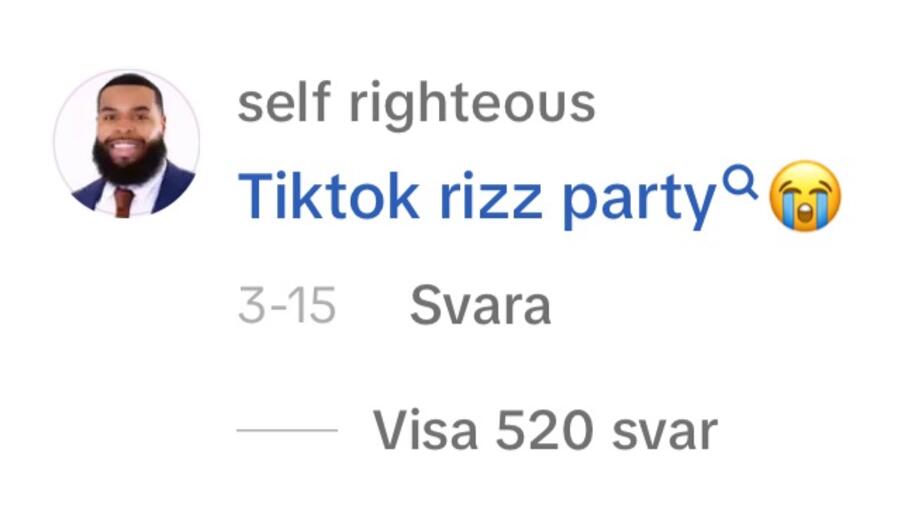 Kommentaren som påbörjade trenden...
