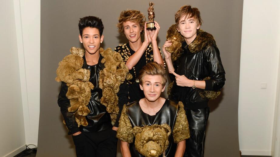 Pojkbandet The Fooo Conspiracy vann en Rockbjörn för ”Årets genombrott” 2014. 