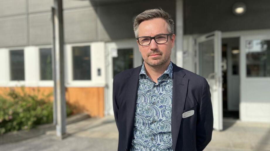 Martin Malmberg har varit rektor på Rinkebyskolan sedan 2017.