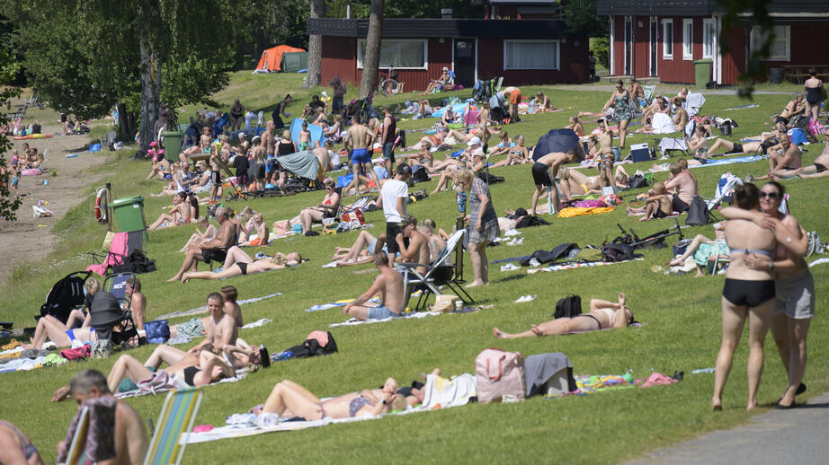 Sommarvärmen har en baksida. Arkivbild.