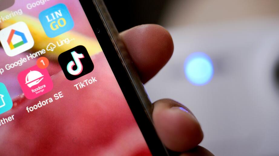 Algoritmen på Tiktok vill få dig att stanna kvar på sidan. Arkivbild. 