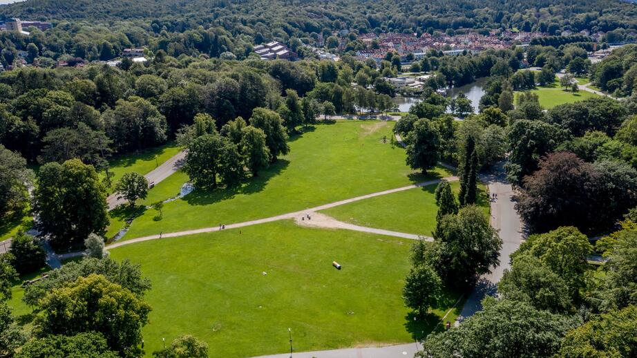 Slottskogen i Göteborg.