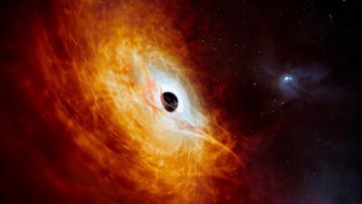 Brightest Quasar. Foto: M. Kornmesser/ESO via AP