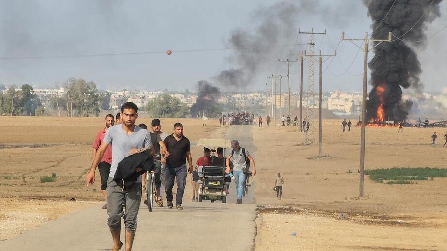 Arkivbild. Från Hamas-attacken 7 oktober. 