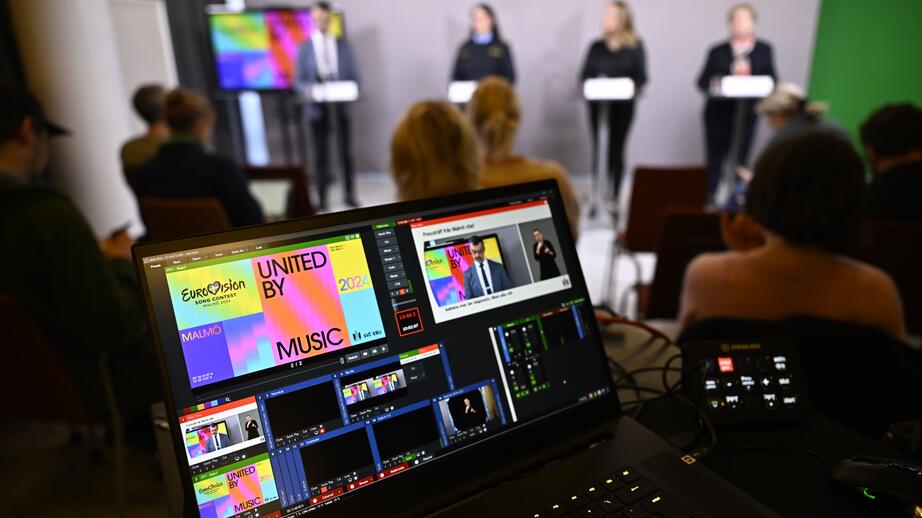 Pressträffen hölls av Malmö stad, polisen och SVT. 