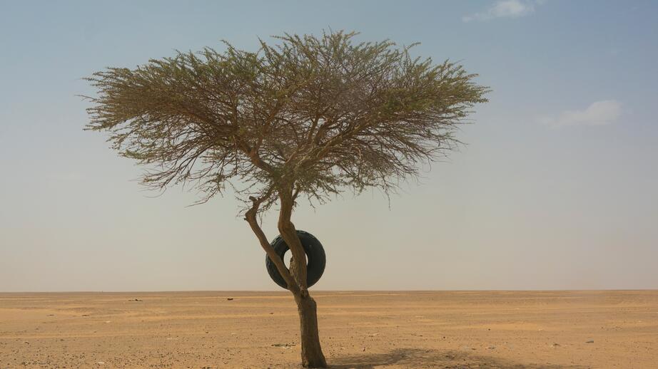 Arkivbild från Niger - ett annat land som drabbats av extrem värme. 