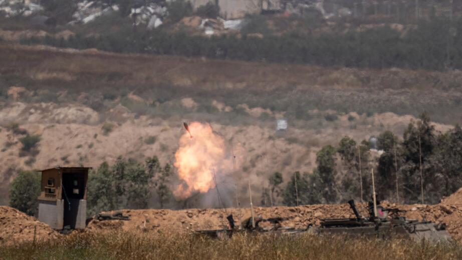 I går attackerades flera platser i Gaza
