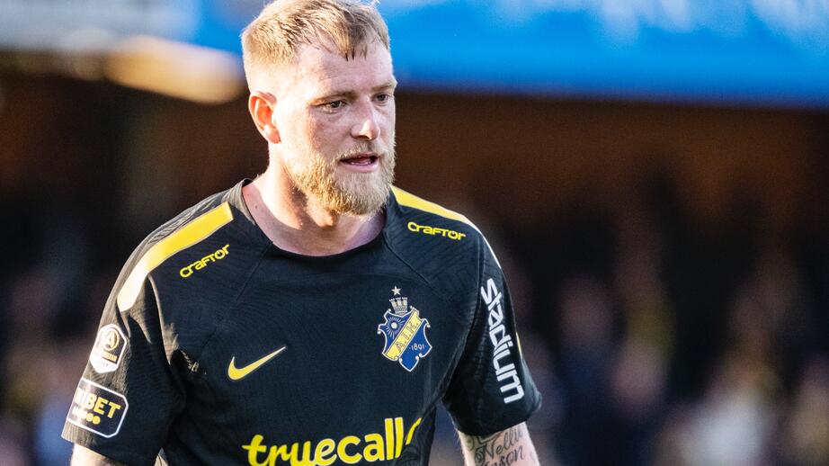 John Guidetti under förra säsongen borta mot Mjällby.