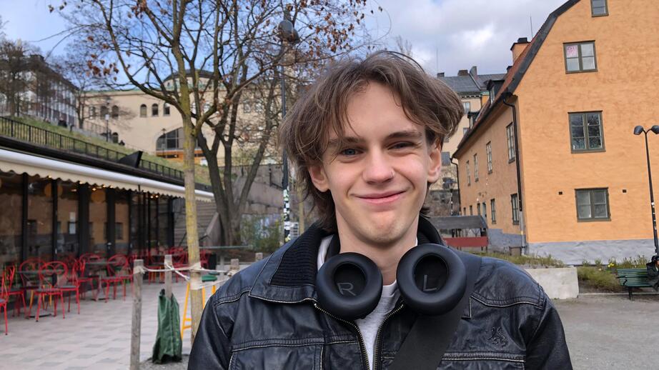 Otis Olausson, 17 år. 