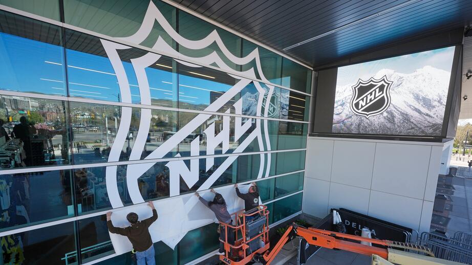 Salt Lake City förbereder för att bli en del av NHL. 