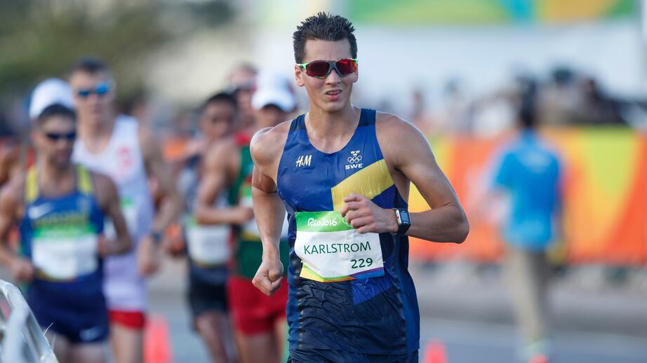 Karlström under sommar-OS i Rio, 2016.