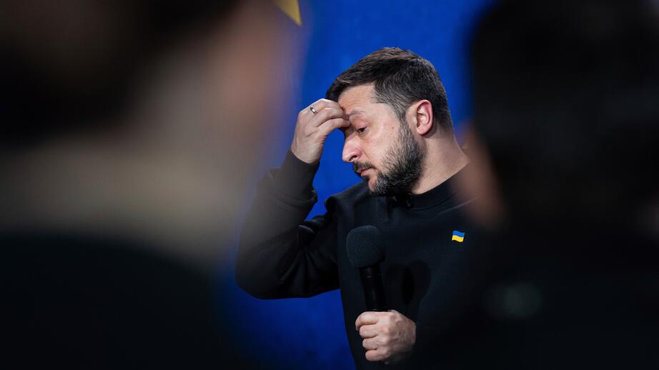 Ukrainas president Volodymyr Zelenskyj