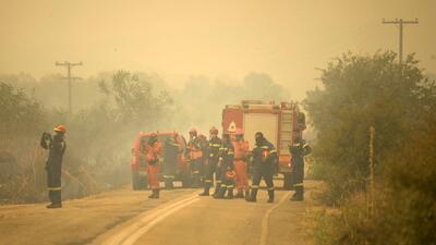 Greece Wildfires. Foto: e-evros.gr via AP