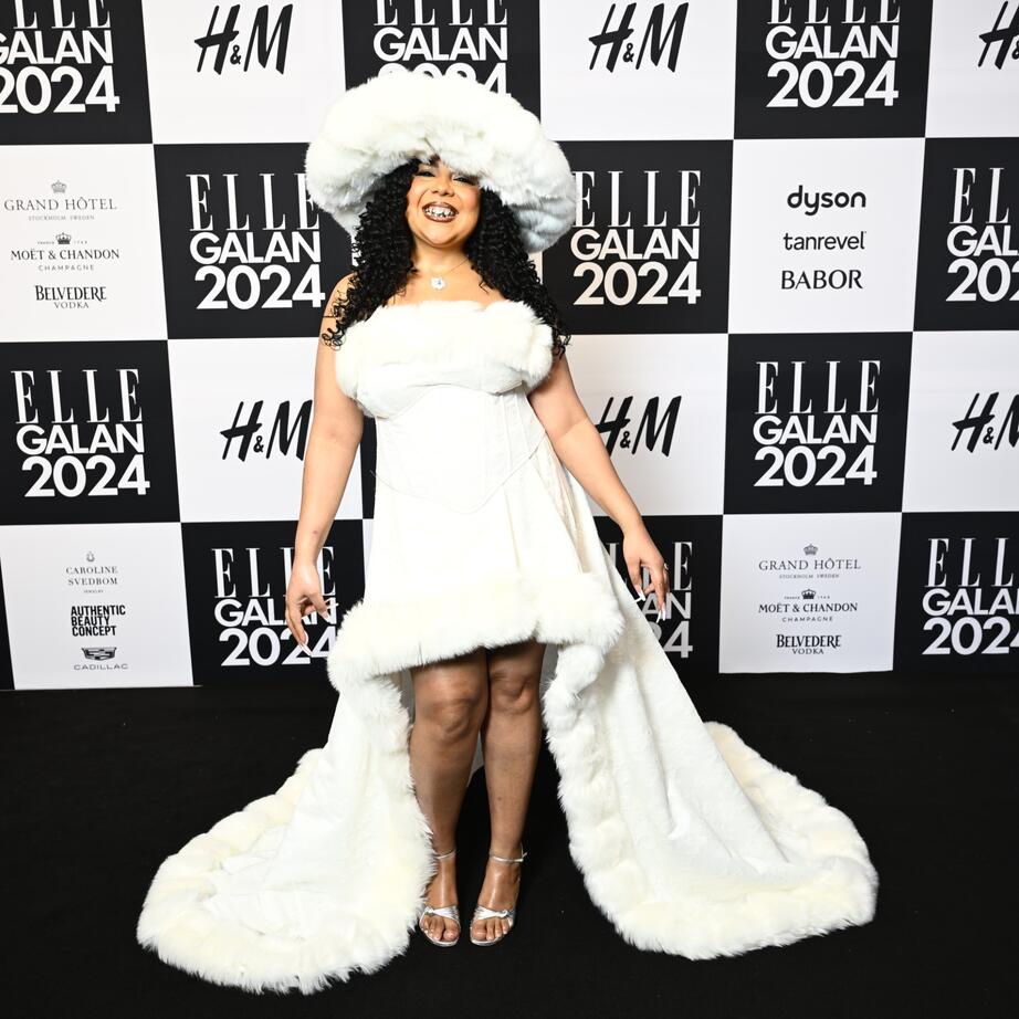 Artisten Mapei höll i årets gala. 