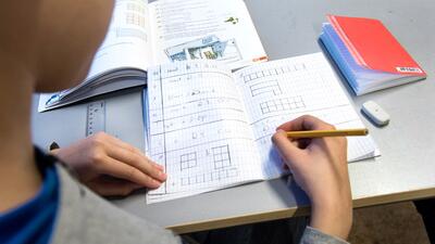 MATEMATIKLEKTION. Foto: Lars Pehrson/SvD/TT
