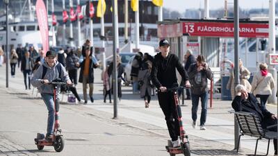 VÅRVÄDER I STOCKHOLM. Foto: FREDRIK SANDBERG  /TT