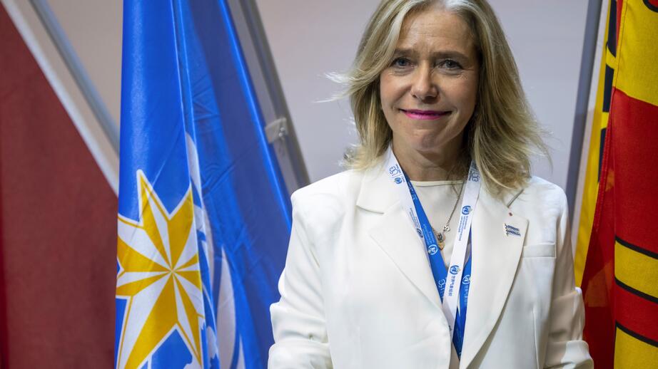 Celeste Caulo är chef på FN:s meteorologiska organ WMO (World Meteorological Organization).