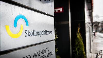 Foto: Tomas Oneborg/SvD/TT SKOLINSPEKTIONEN. Foto: Tomas Oneborg/SvD/TT