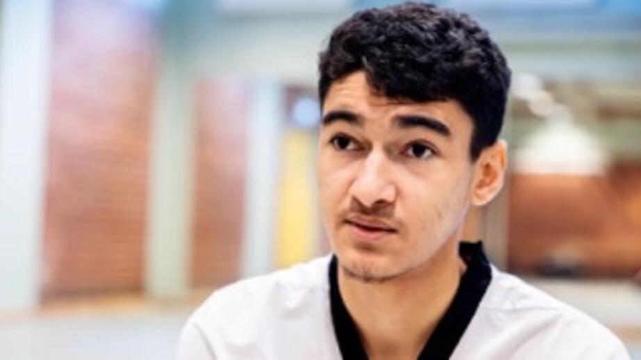 Josef Alami stängdes av från landslaget. Nu hävs beslutet. Foto från Aftonbladet.