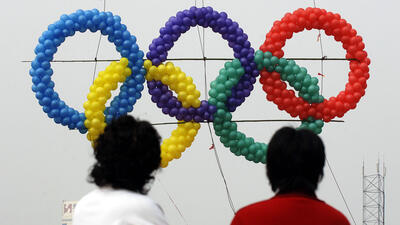 China Olympic Tickets. Foto: AP Photo