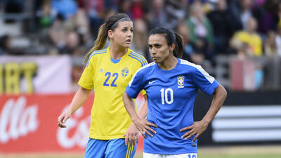 SVERIGE - BRASILIEN. Foto: CLAUDIO BRESCIANI / TT
