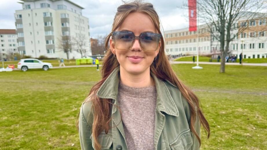 Isabelle Ribbing, 21, tycker att studenterna borde fått mer information om säkerhetsarbetet. 