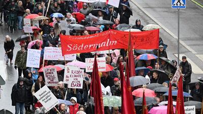 FÖRSTA MAJ S I STOCKHOLM. Foto: Fredrik Sandberg/TT