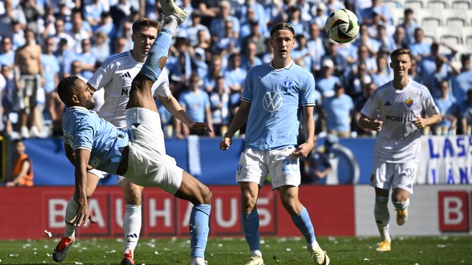 Matchen på Eleda stadion slutade med vinst för Malmö.