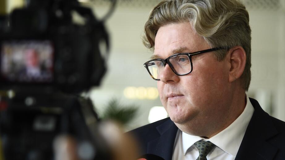 Justitieminister Gunnar Strömmar (M).