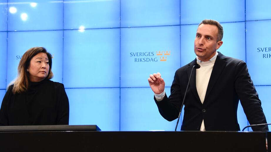 Jessica Polfjärd och Tomas Tobé är toppkandidaterna för Moderaterna i EU-valet.