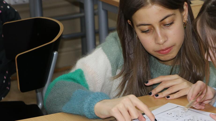 Alice Ruud har spelat schack i flera år. 