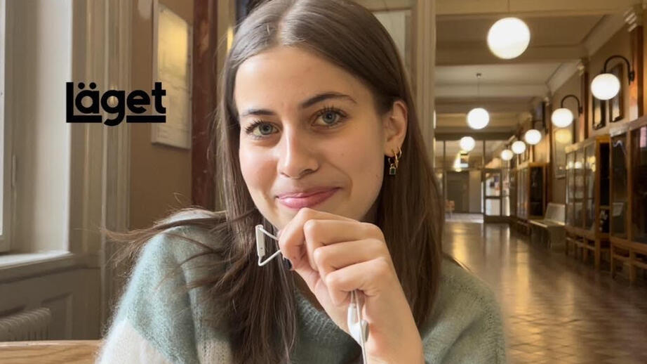 Alice Ruud, 18, leder schackträningar för unga tjejer varje tisdag.