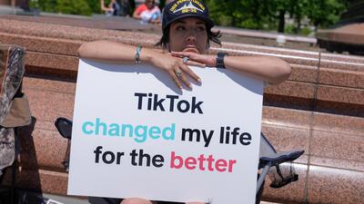TikTok Ban. Foto: AP Photo/Mariam Zuhaib
