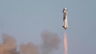 Blue Origin Strahan. Foto: AP Photo/LM Otero
