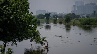 India Monsoon Flooding. Foto: AP Photo/Altaf Qadri