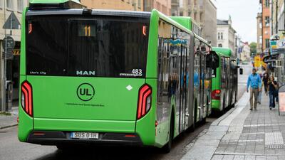 BUSS. Foto: Oscar Olsson/TT