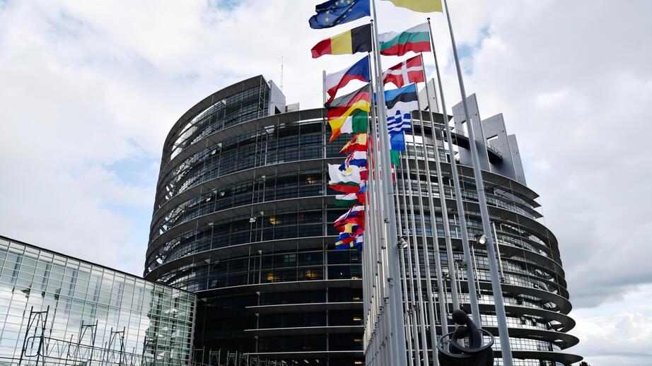 EU-parlamentet ligger i Strasbourg, i Frankrike. 