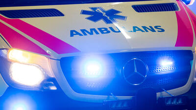 arkivbild ambulans. Foto: Johan Nilsson/ TT