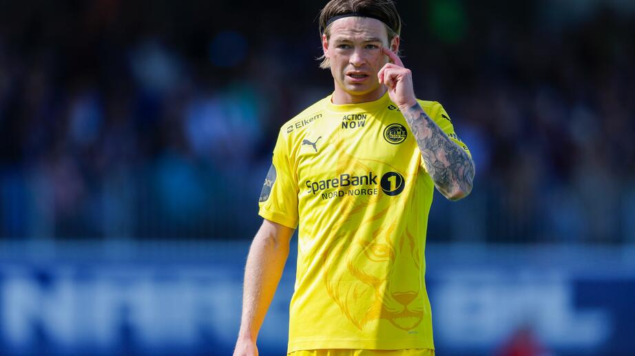 Patrick Berg blev utsatt för Homofobi under gårdagens match mot Kristiansund.