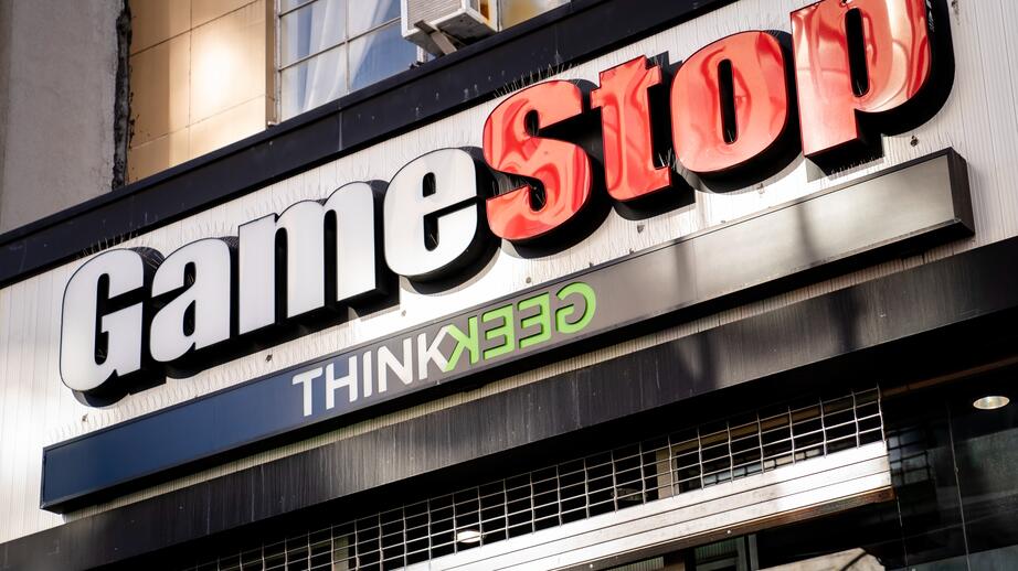 Spelaffären Gamestop. I Sverige stängde kedjan sina butiker redan 2020.