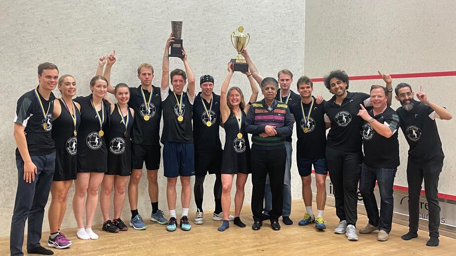 Roslagshallens hemmaklubb vann nyligen Squash-SM.
