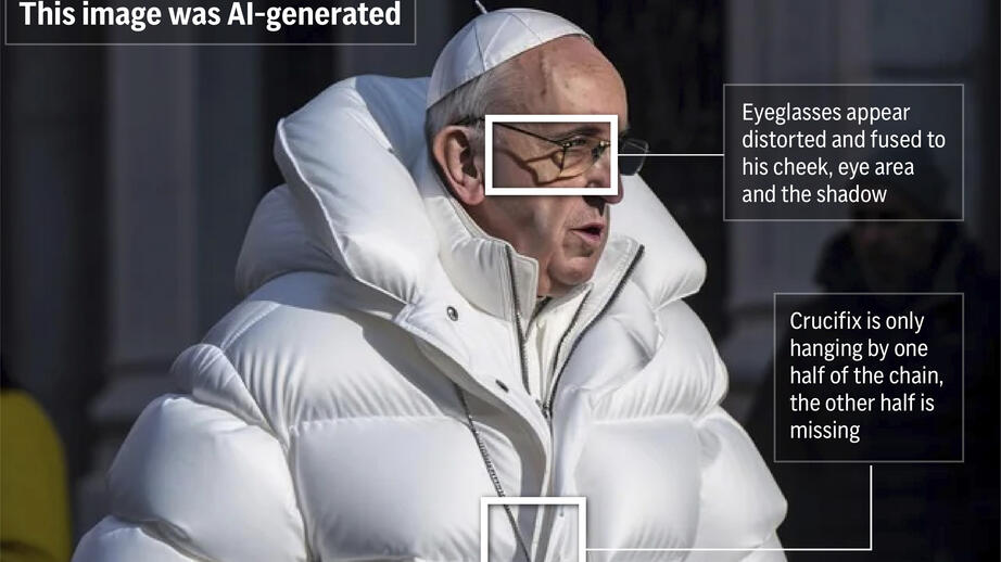 Exempel på en AI-genererad bild. 