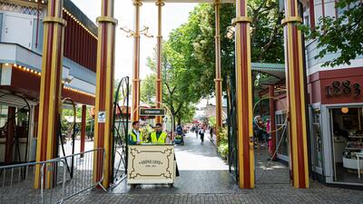 GRÖNA LUND ÖPPNAR. Foto: Tim Aro/SvD/TT