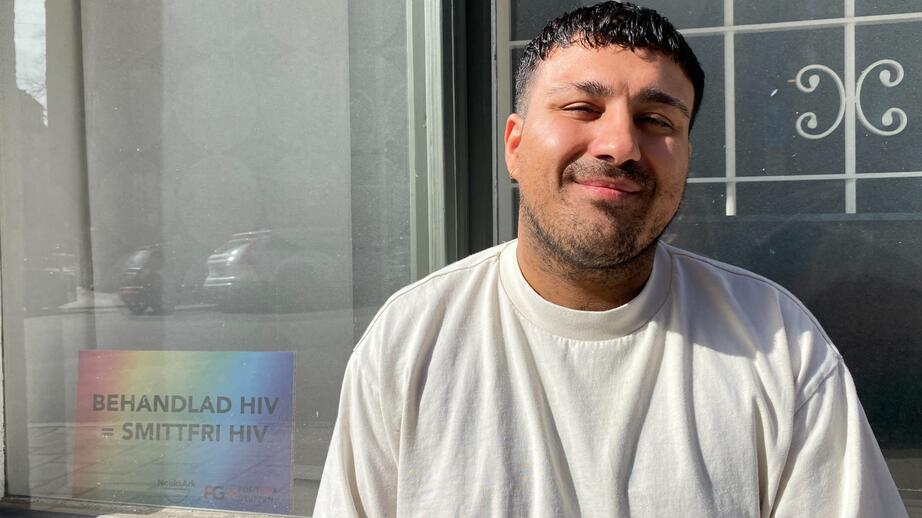 Idag vet Mohammed att behandlad hiv=smittfri hiv. Men det har inte alltid varit självklart för honom.